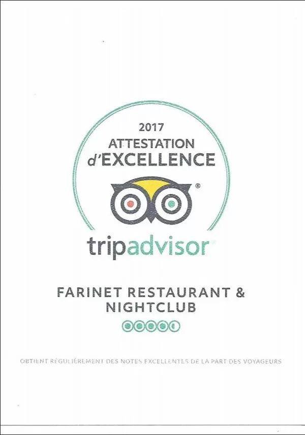 recompense-tripadvisor-2017-le-farinet-a-champery